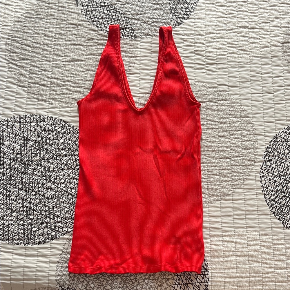 Express Ribbed Tank Top
